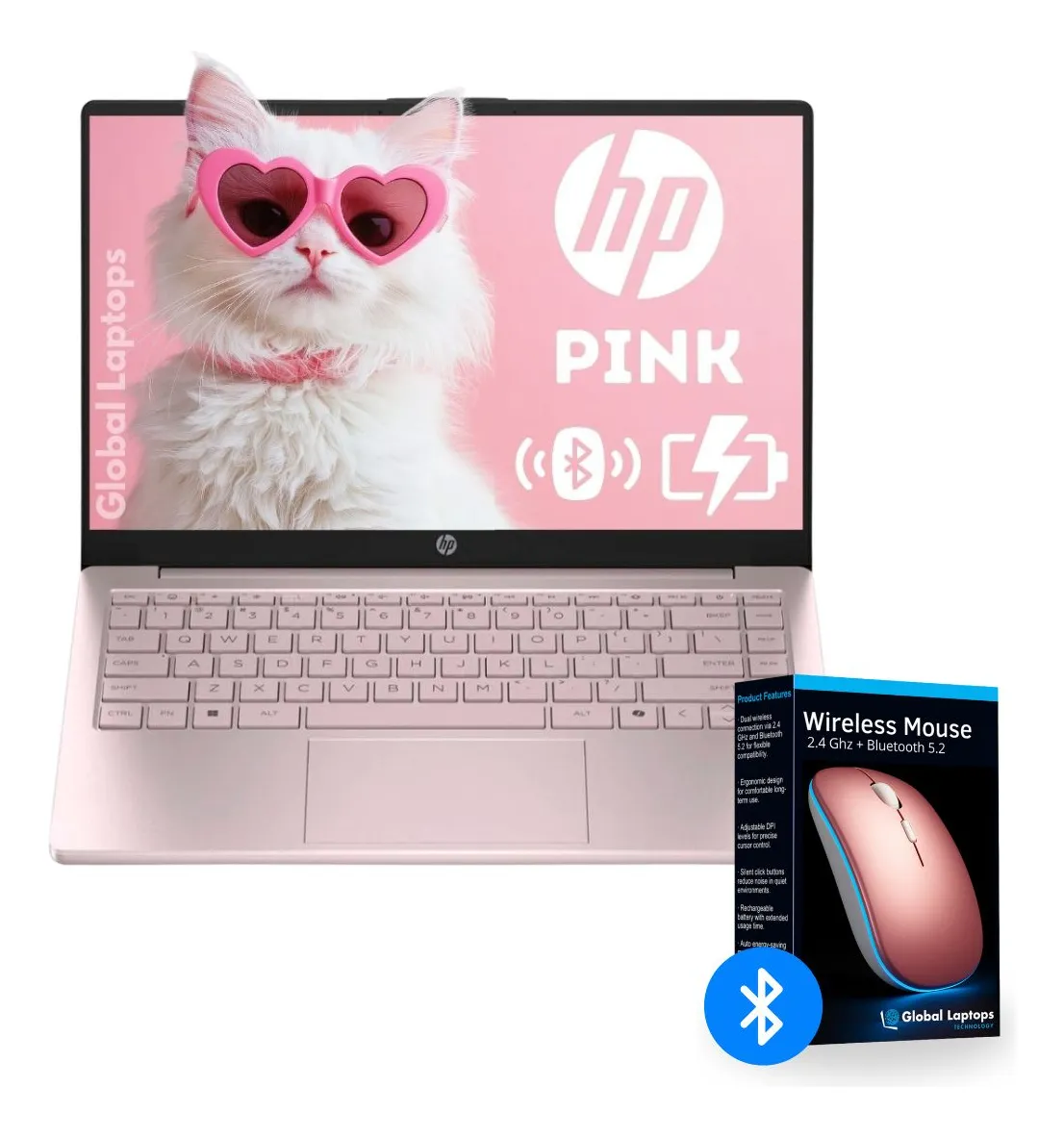 HP Pink Stream 14 Intel N150 4GB 128GB — Score 7.3/10 | ReseñaLibre