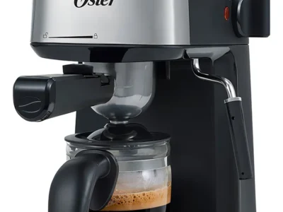 -35% en Oster BVSTEM6601W Cafetera Espresso y Cappuccino 15 Bares