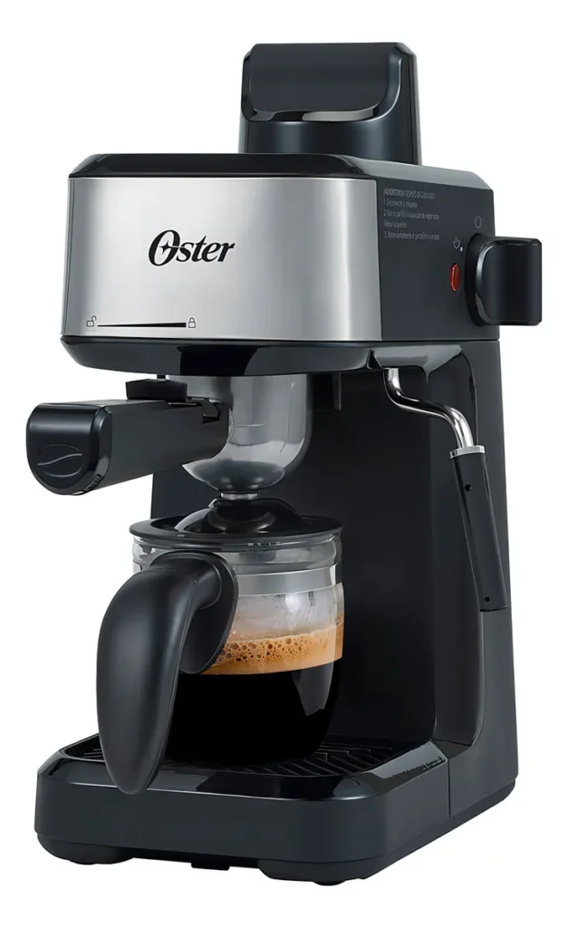 Oster BVSTEM6601W Cafetera Espresso y Cappuccino 15 Bares — Score 8.4/10 | ReseñaLibre