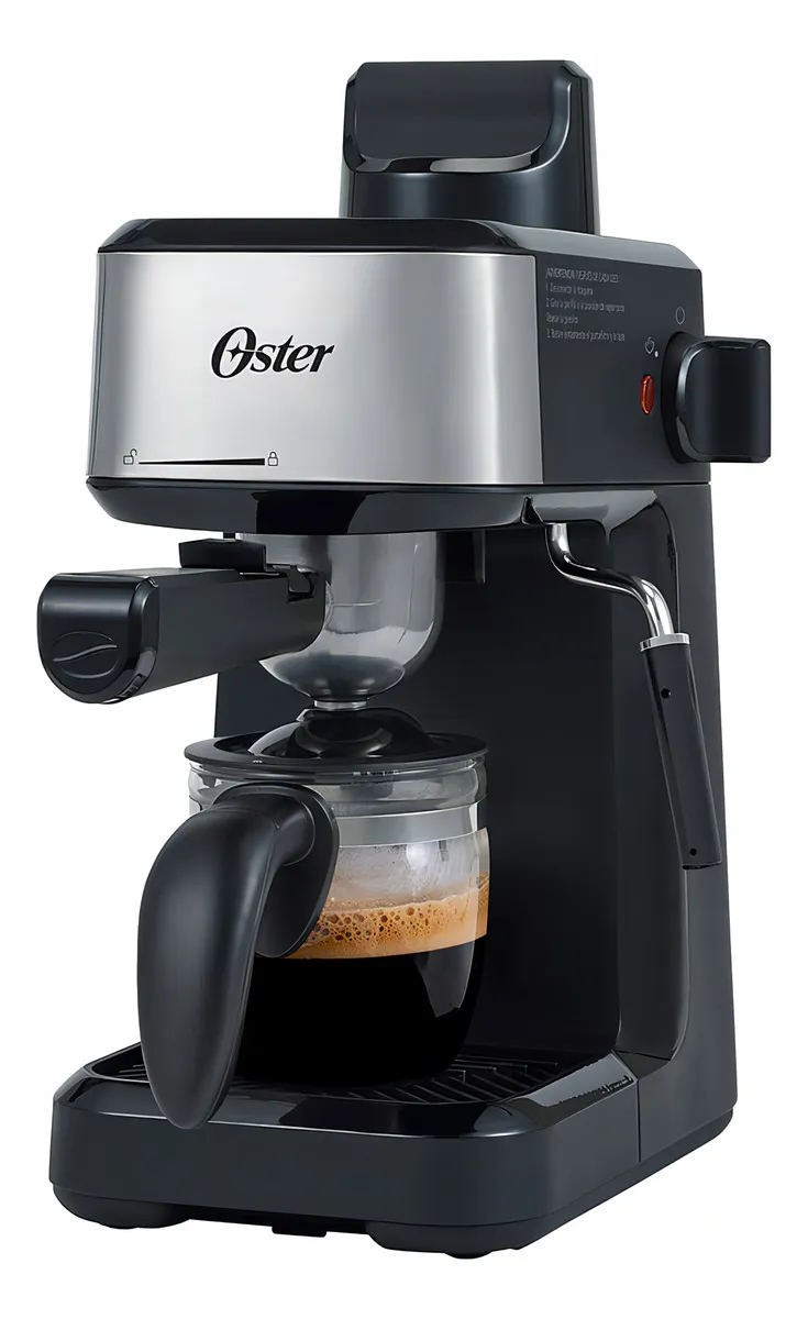 Oster BVSTEM6601W Cafetera Espresso y Cappuccino 15 Bares — Score 8.4/10 | ReseñaLibre