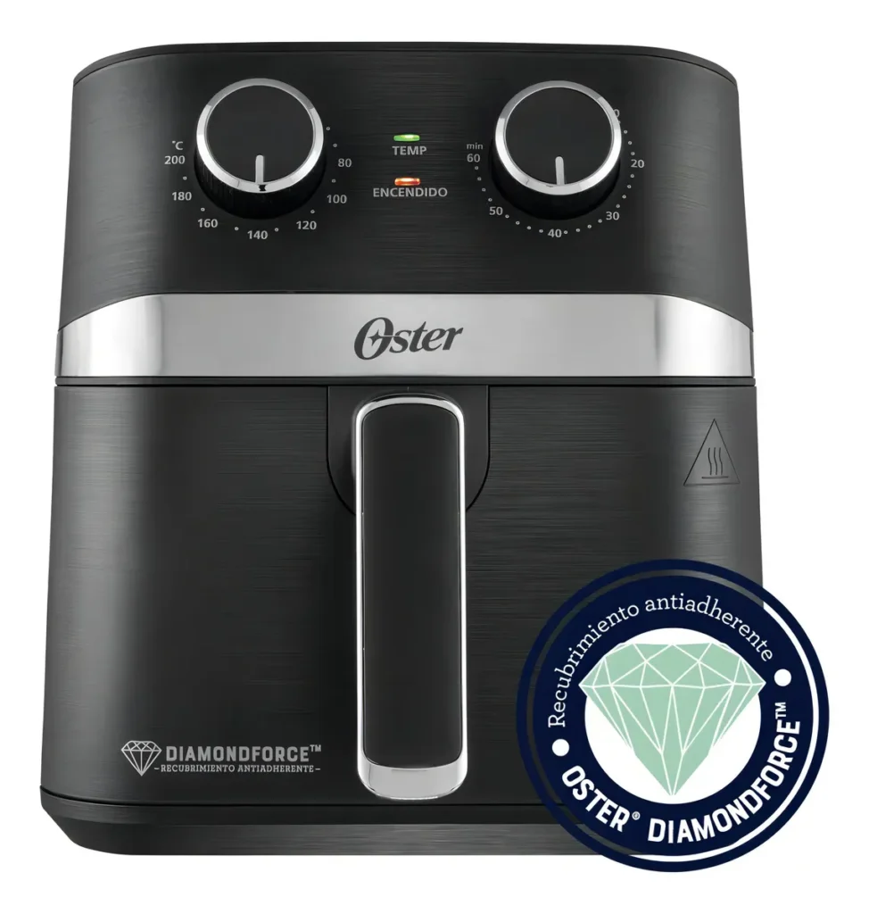Oster Air Fryer Digital DiamondForce 4L — Score 9/10 | ReseñaLibre