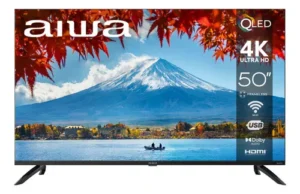 Televisor Aiwa Roku 50 pulgadas QLED Ultra HD