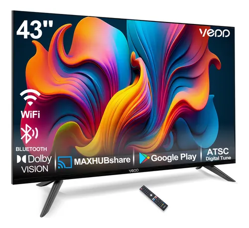 Smart TV 43 Pulgadas VEDD Android TV Full HD - Análisis Completo 2024