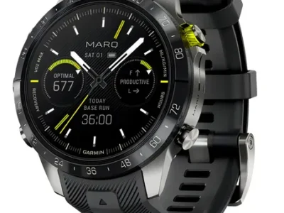Smartwatch Marq Athlete Gen 2 Reloj Amoled Pacepro Musica Plateado Negro