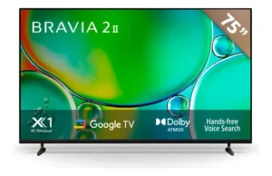 Sony Bravia 75 pulgadas: ¿pantalla grande o se ve borrosa? (2026)