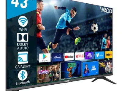 Vedd® Smart TV 43 Pulgadas LED 2K Android TV – Review Completa