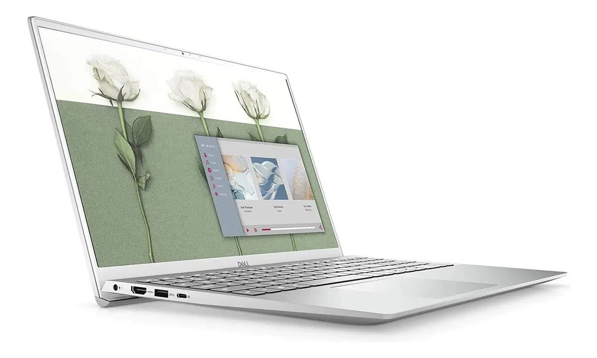 Laptop Dell XPS 13 9340 Intel Core Ultra visto de lado