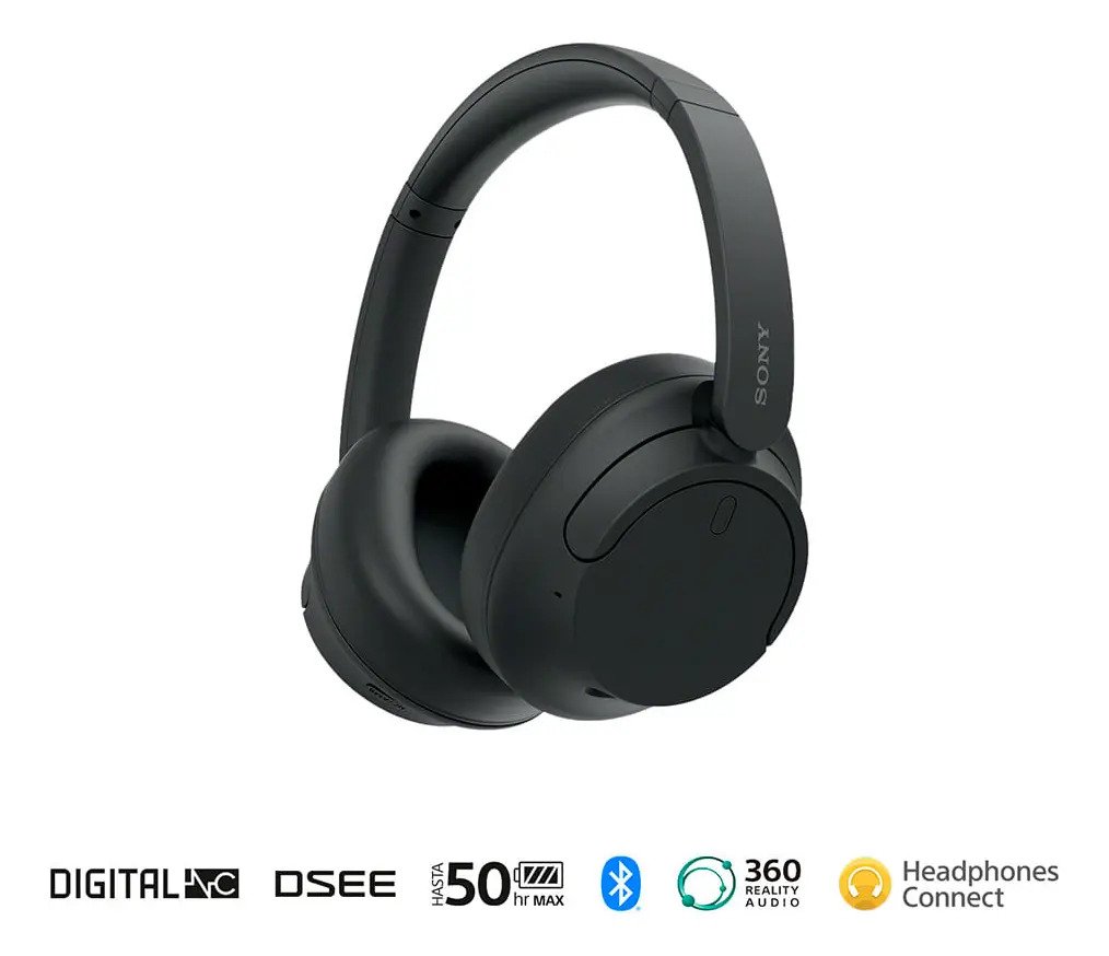 Audífono Over-Ear Sony WH-CH720N visto de lado