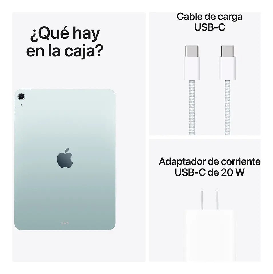 Apple iPad Air 11 M3 visto de lado
