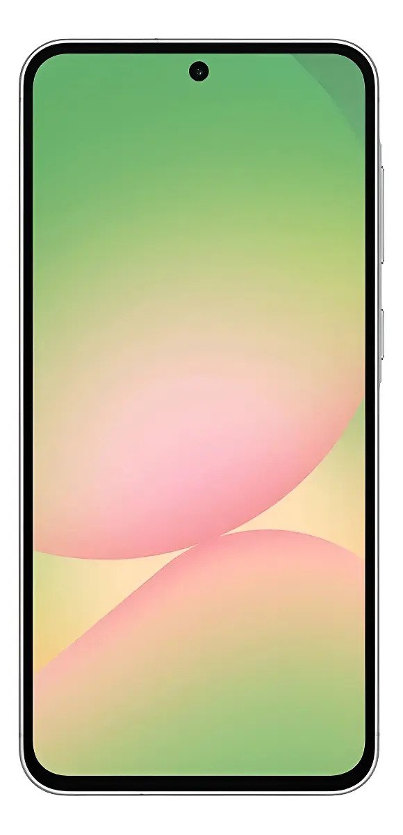 Celular Samsung Galaxy A56 visto de lado